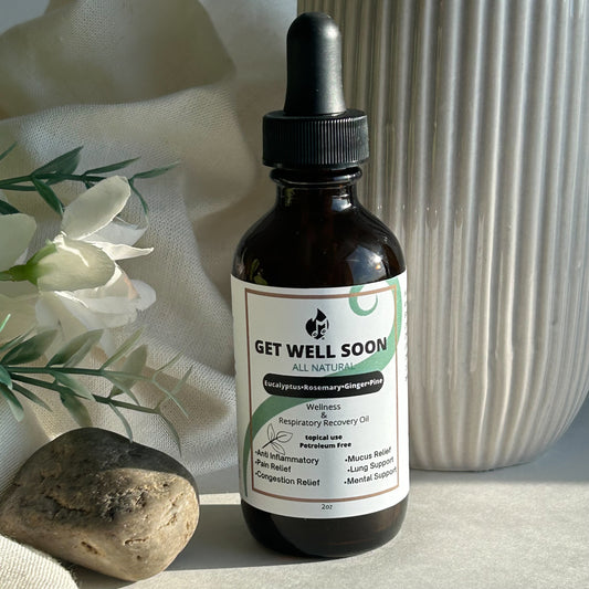 GET WELL SOON oil wellness, pain & respiratory recovery oil