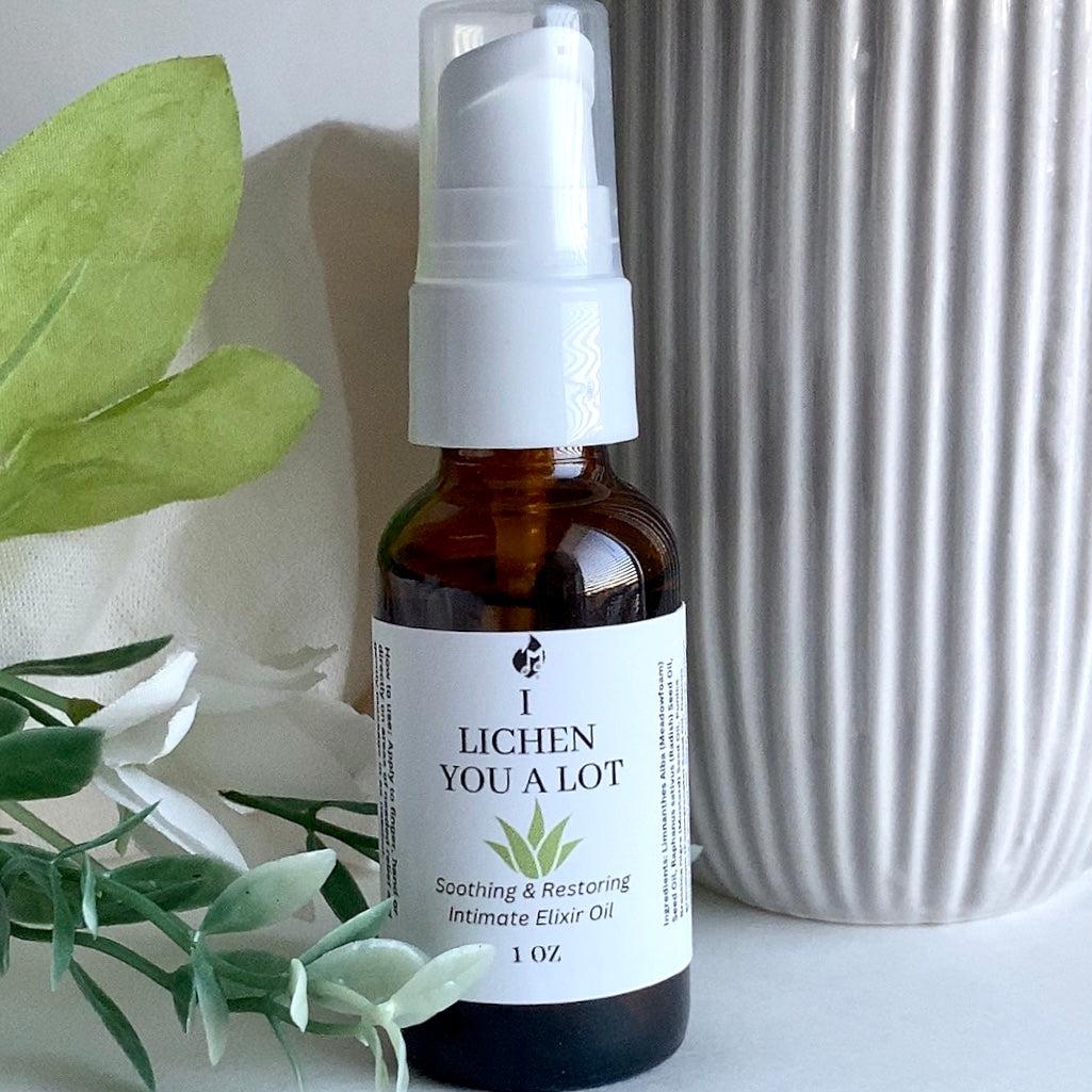 I LICHEN YOU A LOT Soothing & Restoring Intimate Elixir Oil